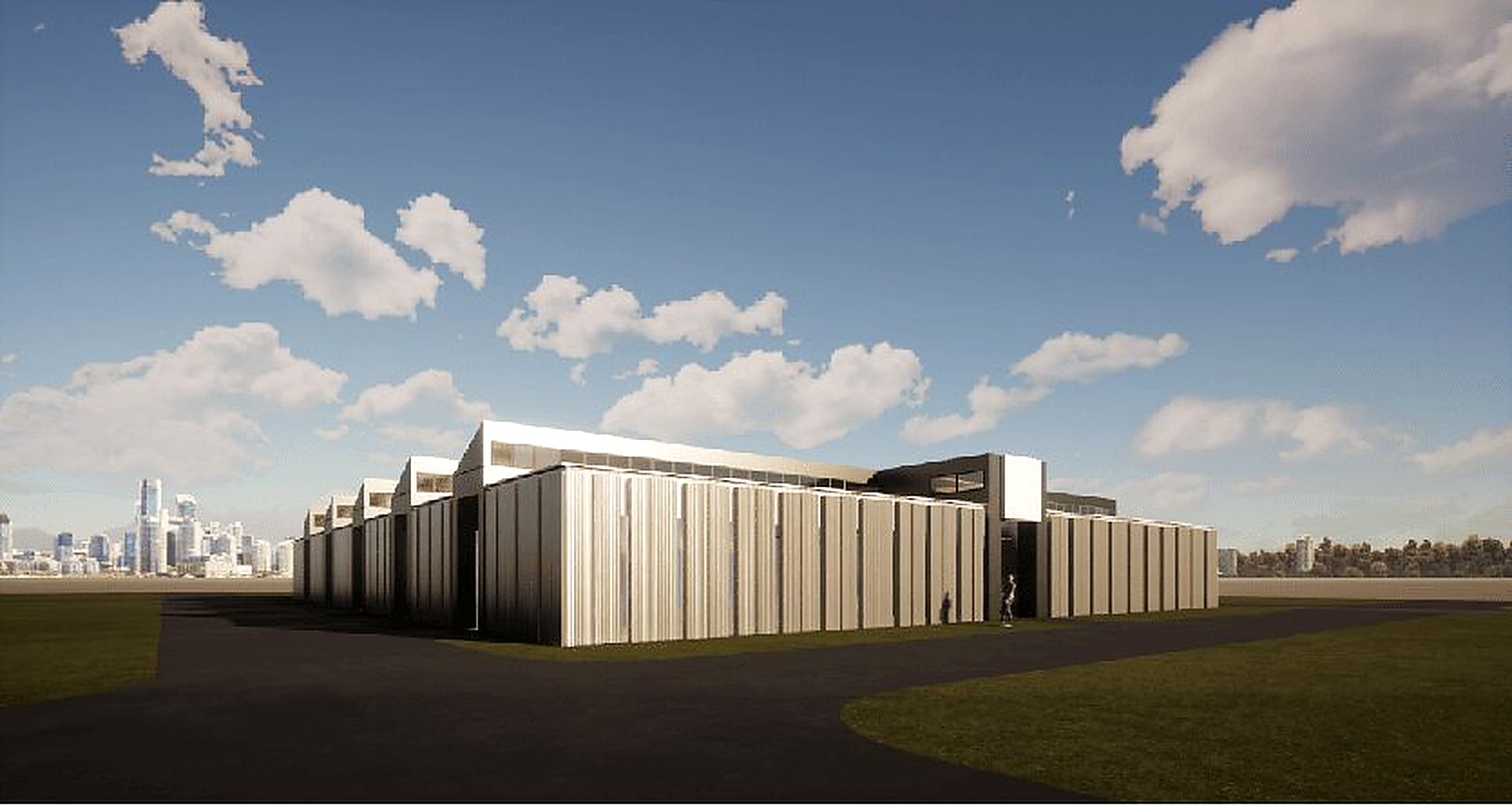 BlueNexus Case 5: Zhejiang Zhoushan High-Quality Reclaimed Water Reuse Project facility rendering